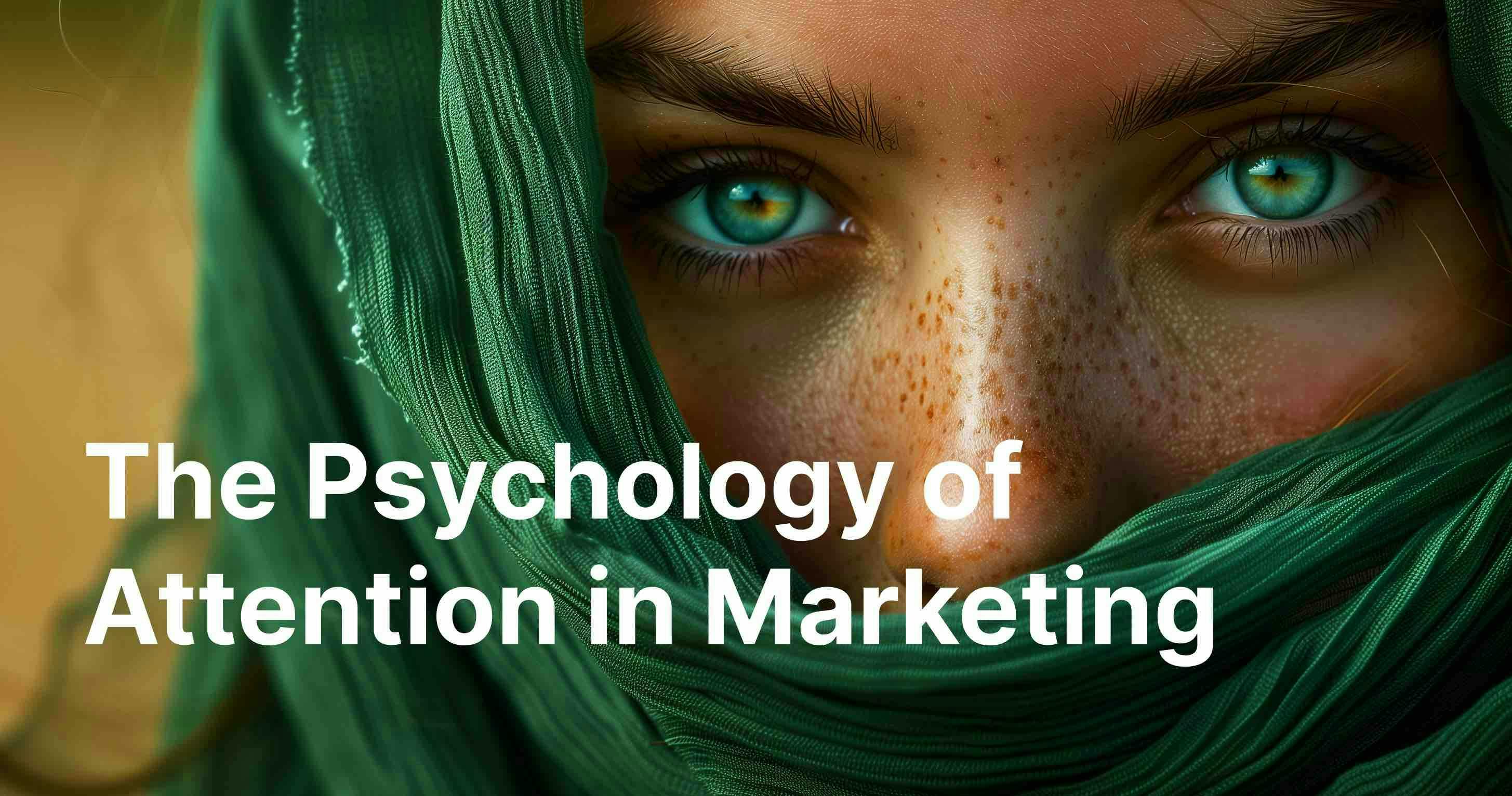 An image for a blog post titled The psychology of attention in marketing